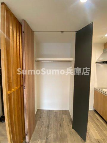 コティ山下町の収納|たっぷりとした収納スペースです