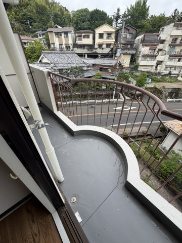 タナカハイツのバルコニー