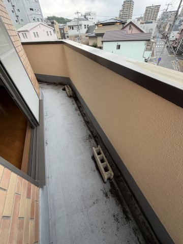 ニューサンハイツのバルコニー
