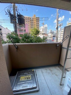 ウィズダムスクウェアのバルコニー
