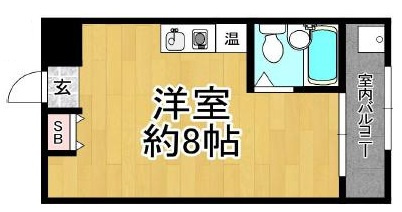 エルレーヴ魚崎の間取り
