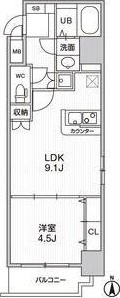 LaDouceur梅田Eastの間取り