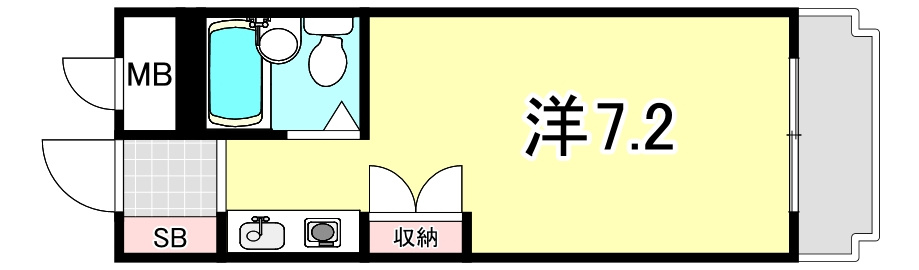 ダンディライオン西宮の間取り