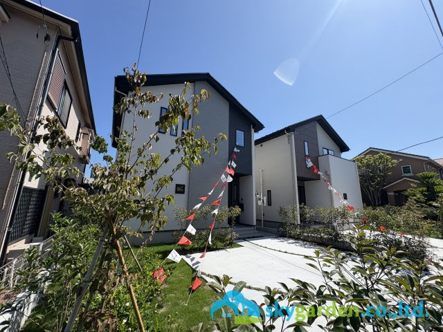 鎌倉市梶原１期　新築戸建　全２棟2号棟の外観|緑豊かな閑静高台の新築