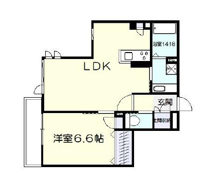 N-CUBEの間取り