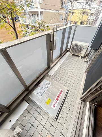 N-CUBEのバルコニー