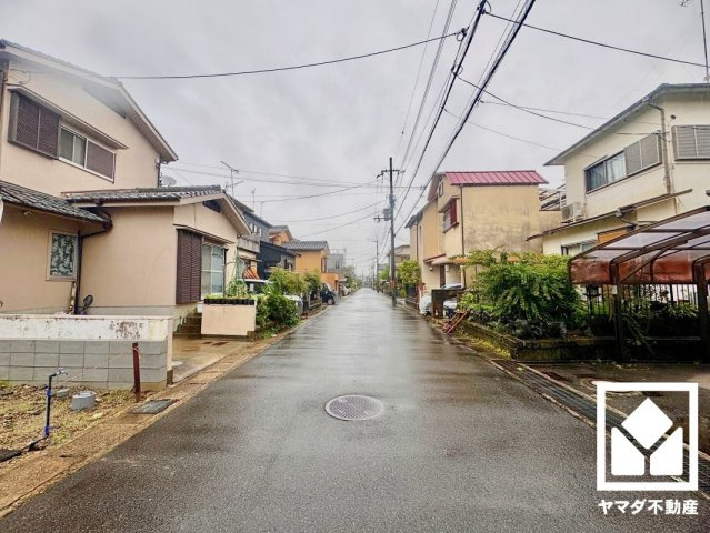 宇治市伊勢田町浮面　1期の前面道路含む現地写真|7月6日現地写真更新