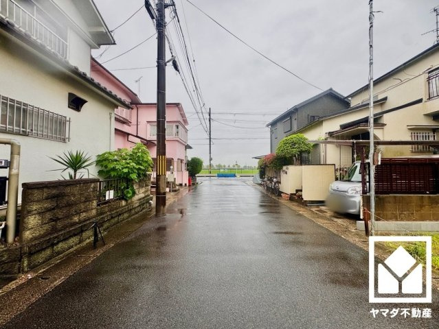 宇治市伊勢田町浮面　1期の前面道路含む現地写真|7月6日現地写真更新