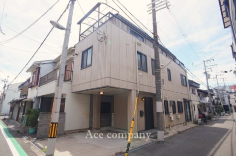 【外観】 | 生野区生野西1丁目 | 【角地☆鉄骨造☆4LDK♪2駅利用OKです♪】ローン返済目安：月々約90892円（頭金0円、変動金利0.875％、返済期間40年、ボーナス払い無しで試算しています）