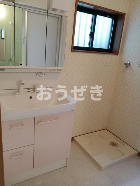 榎木町戸建ての洗面所