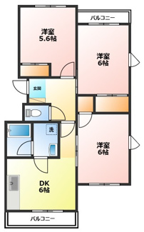 【間取り】 | グリーンマンションテラ