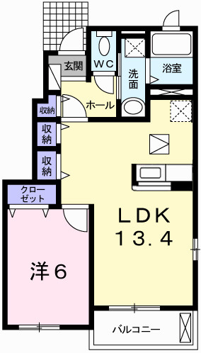 ラ・セレサＡの間取り