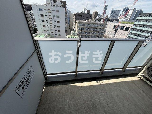 ベイサイドヒルズ関内のバルコニー