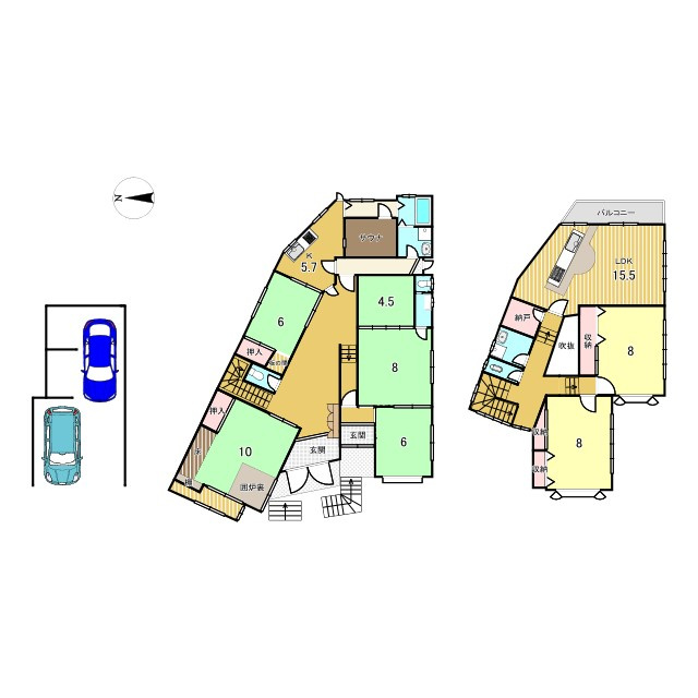京都市北区西賀茂今原町　中古一戸建