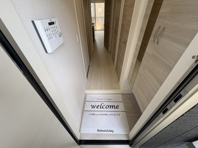 グランクレール西二見の玄関