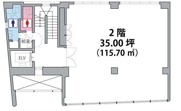 【間取り】 | サンブリヂ小川町ビル