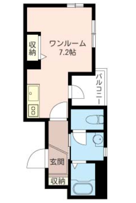 ラージ　フィールドの間取り