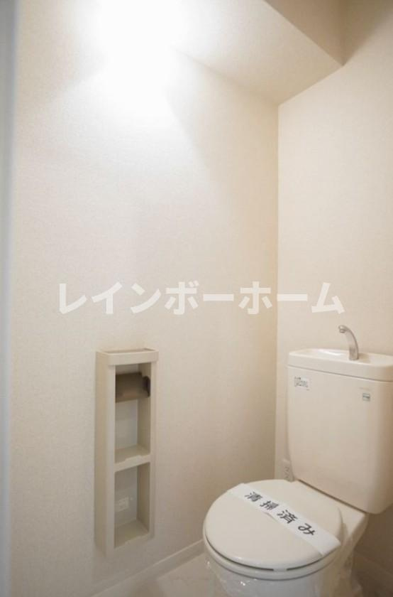 ラージ　フィールドのトイレ