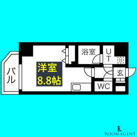 シェモア大須(旧名称:レジデンシア大須)の間取り
