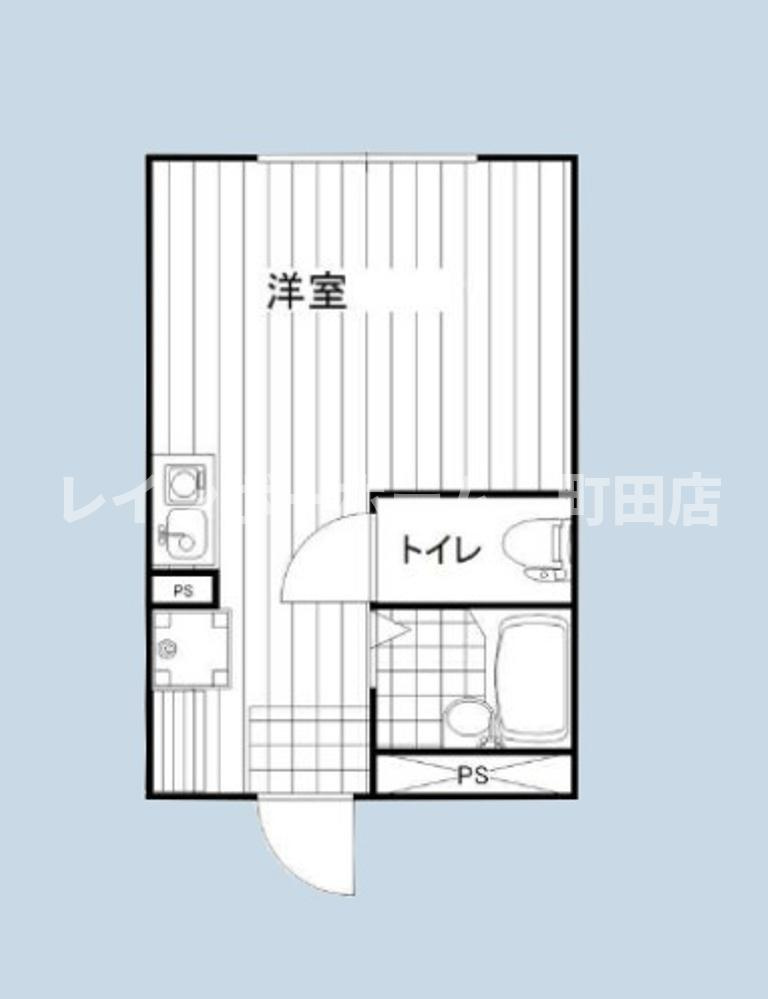 サイドガレージ矢部※初期費用分割後払いサービス利用可能物件の間取り|※別号室参考写真