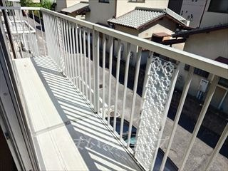 プレジール加藤　Ｃのバルコニー
