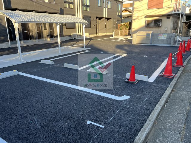 パラドールの駐車場