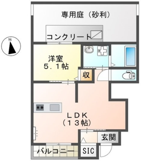 パラドールの間取り