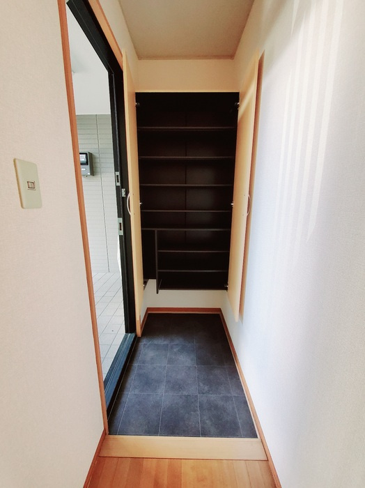 セジュール築地　Bの玄関