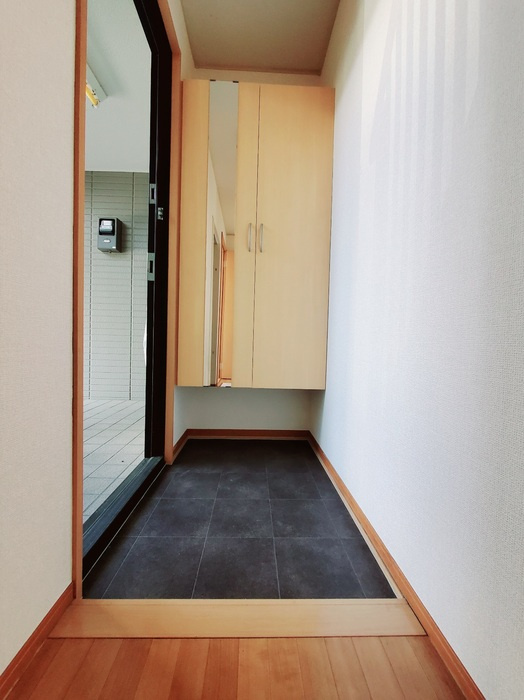 セジュール築地　Bの玄関