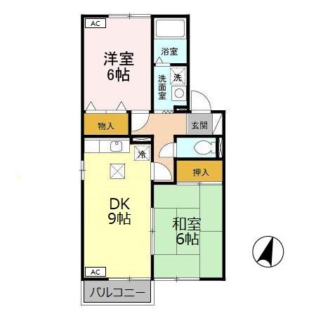 セジュール築地　B