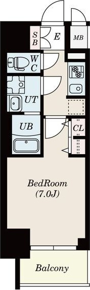 S-RESIDENCE熱田Ⅱの間取り