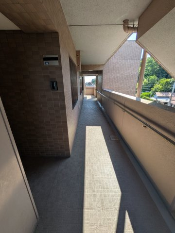 アルデール日吉のバルコニー
