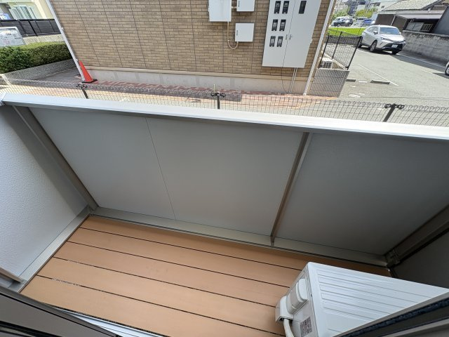 グランクレール西二見のバルコニー