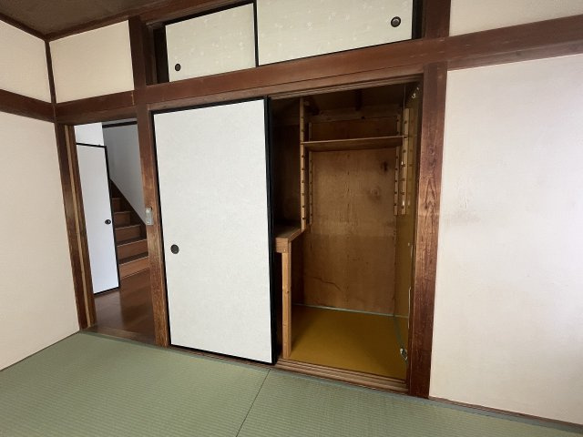 小山市乙女一丁目戸建ての収納|1階北側和室収納