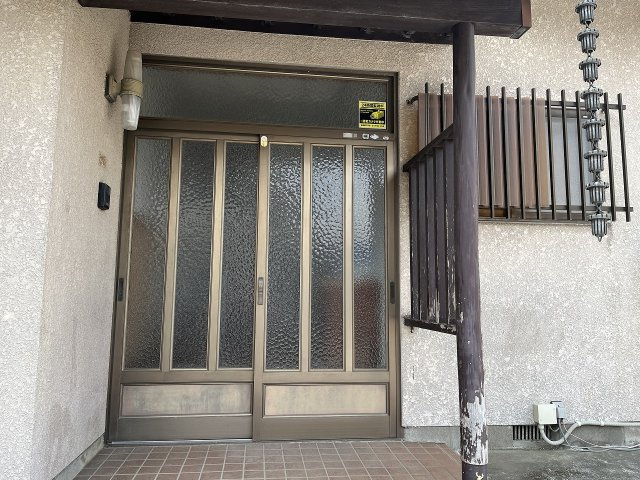 小山市乙女一丁目戸建てのエントランス