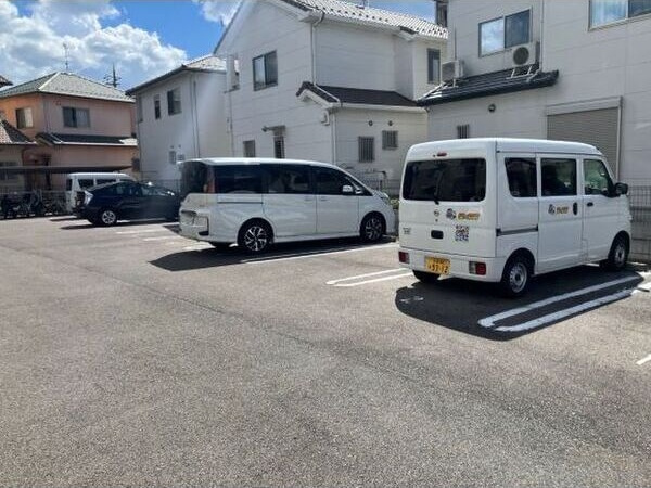コルヌコピアの駐車場