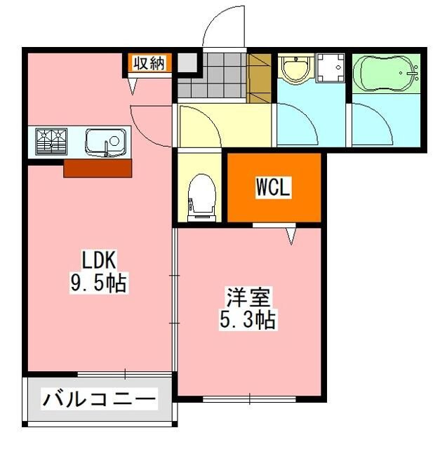 Ｒ－ＥＩＧＨＴの間取り