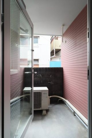 エヌブランのバルコニー