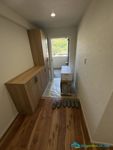 藤和江ノ島ホームズステージⅡの玄関|落ち着いた玄関です