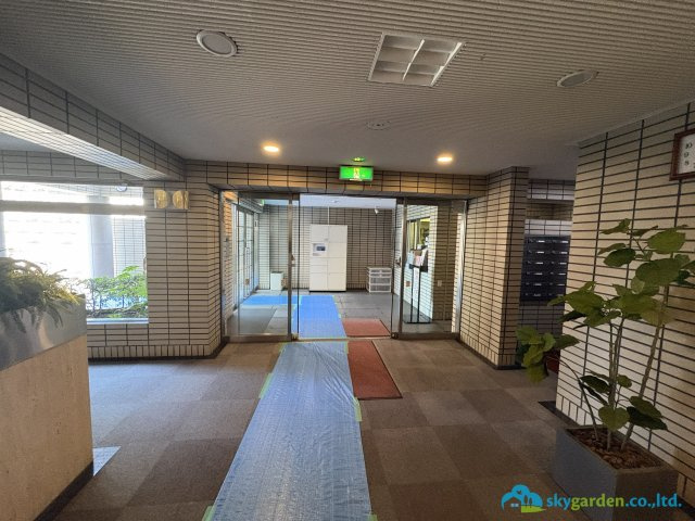 藤和江ノ島ホームズステージⅡのエントランス|毎日通るエントランスはこのようになっています