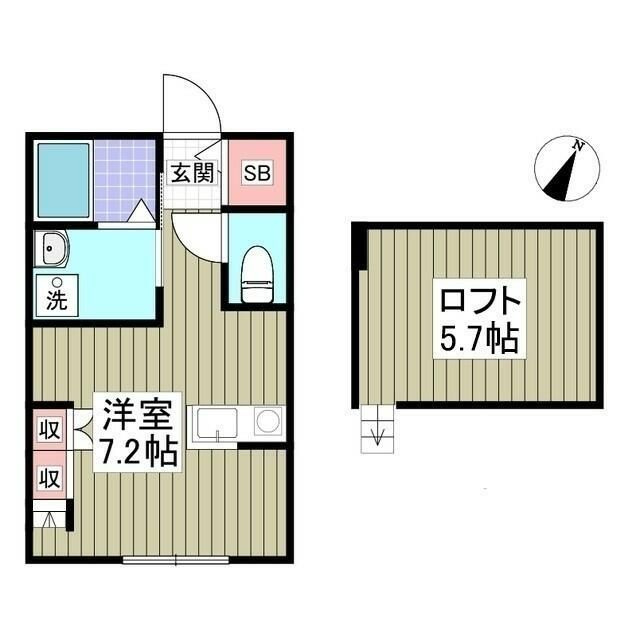 壱番館の間取り