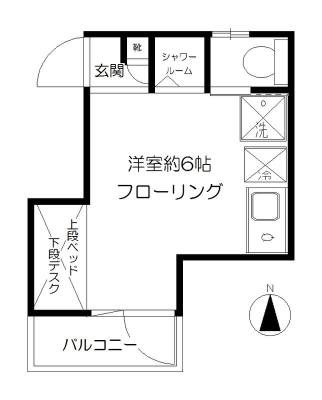 クレアールさくらの間取り