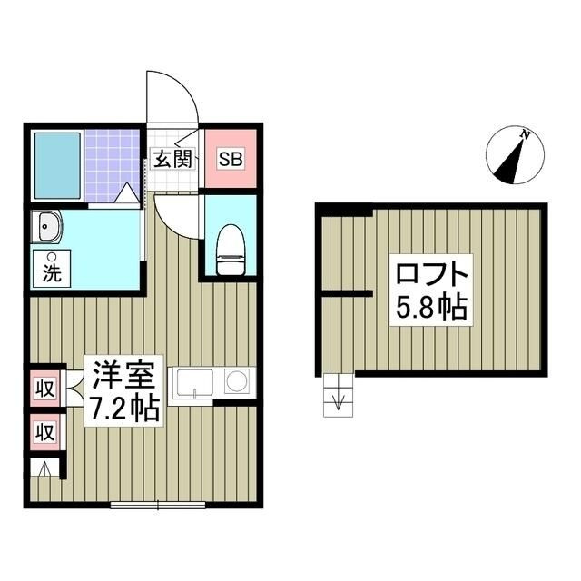 壱番館の間取り