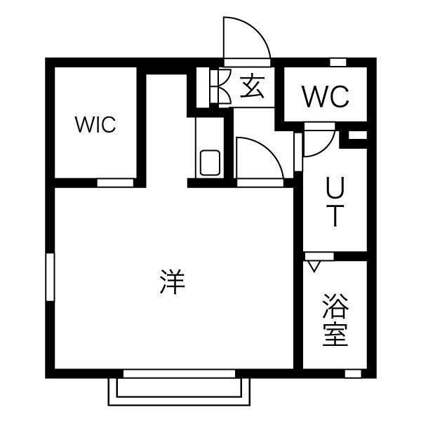 サン・エスポワールⅠの間取り