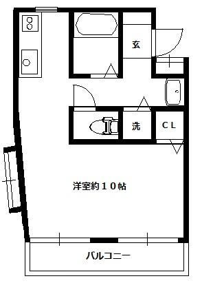 レジデンス西堀の間取り