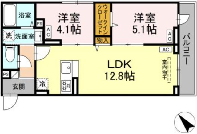 グラナーデ石神井台の間取り