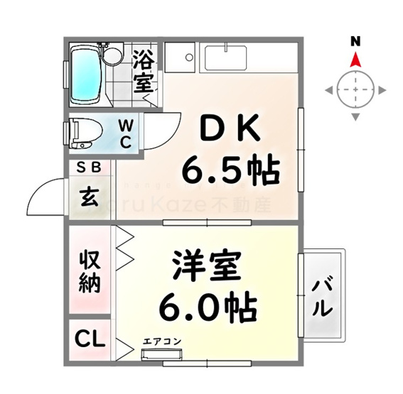 【間取り】 | ハイツ菊住【名古屋市賃貸・2路線利用可】