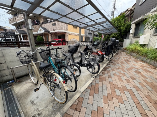 カーサポポラーレのその他共用部分|カーサポポラーレ　駐輪場