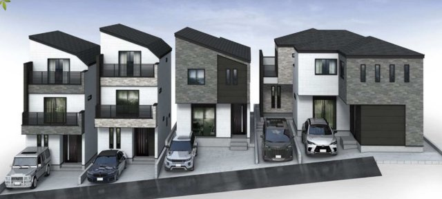 【横浜市鶴見区岸谷2丁目10全6棟新築戸建て】★仲介手数料無料★（岸谷小学校・生麦中学校）
