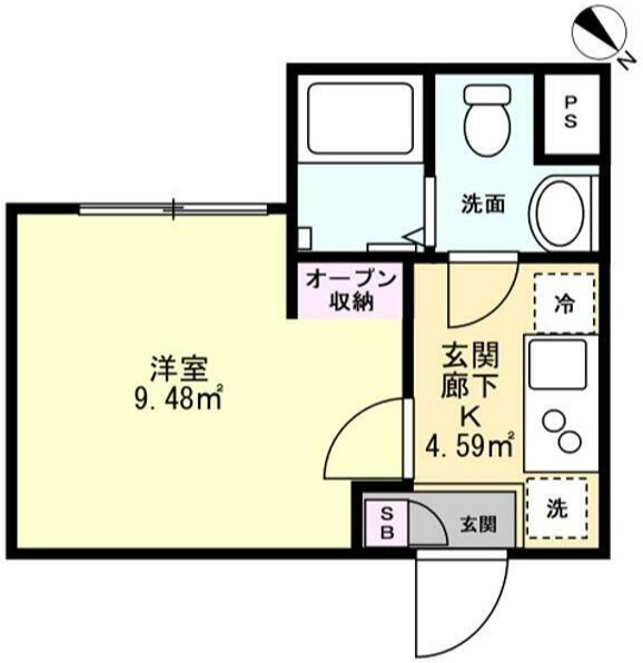 フクテラス行徳駅前の間取り
